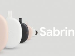 Google Sabrina android tv dongle google "sabrina"