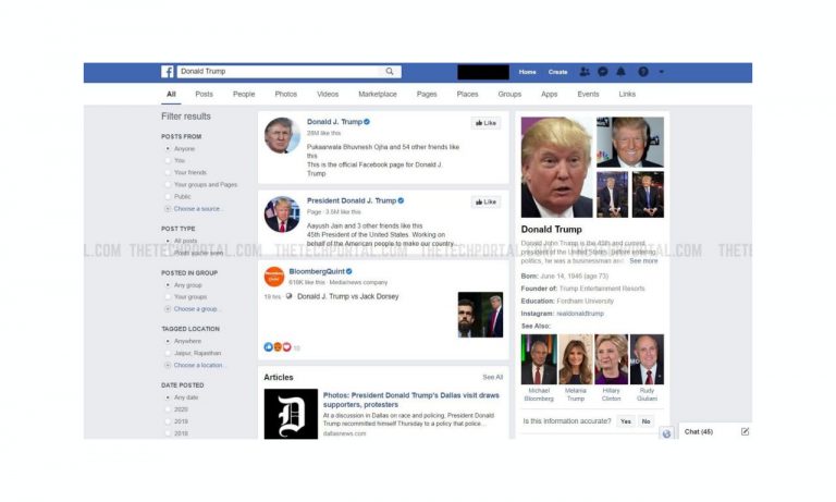 facebook wikipedia search