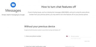 google messages rcs disable