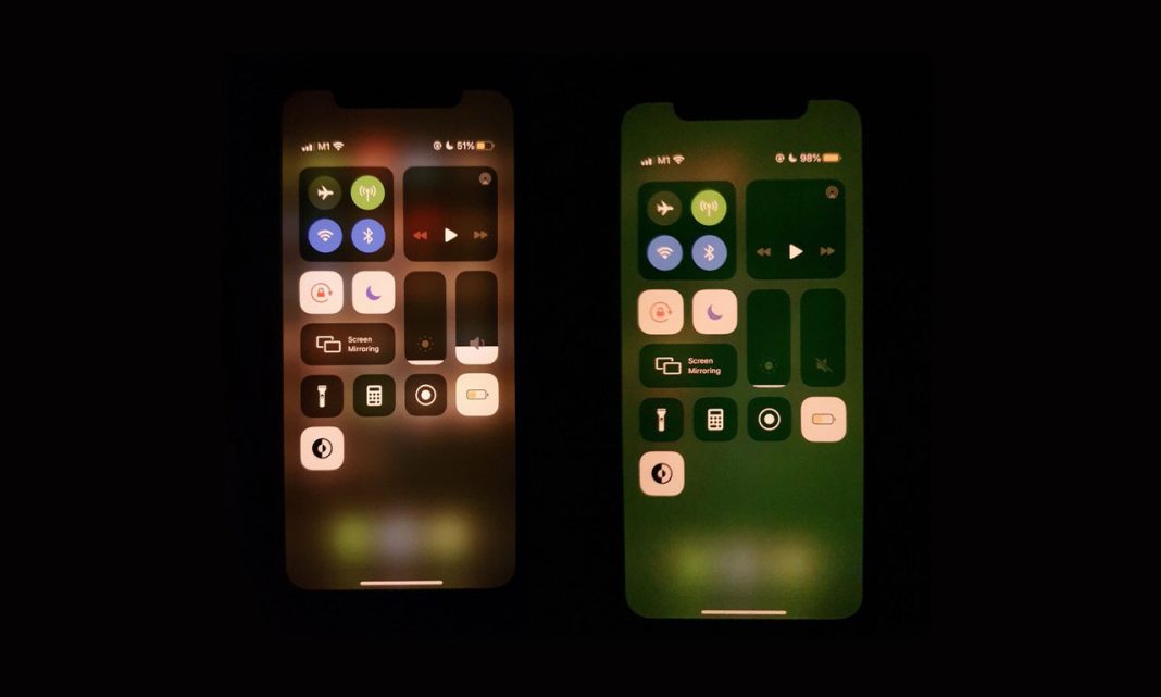 iphone 11 green screen issue