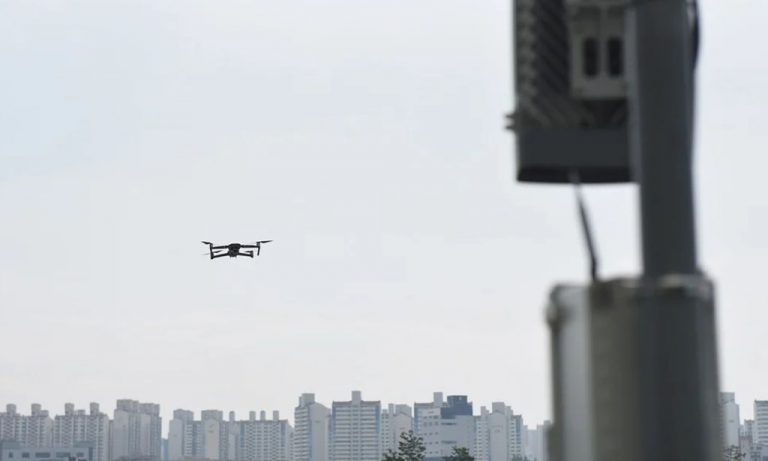 samsung ai drone 5g network