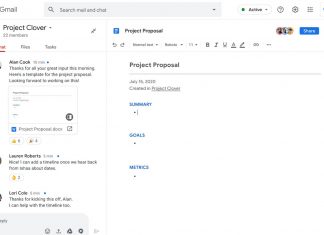Gmail Meet Chat Rooms G Suite
