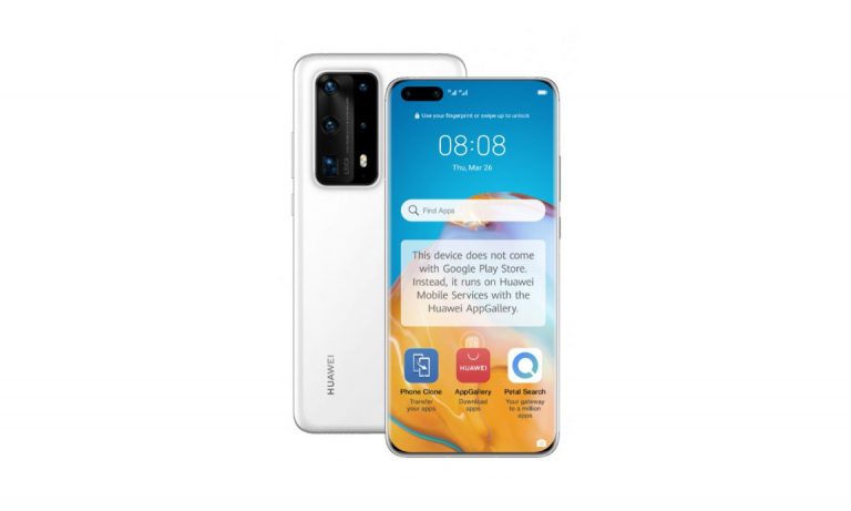 Huawei no Google Mobile Services message