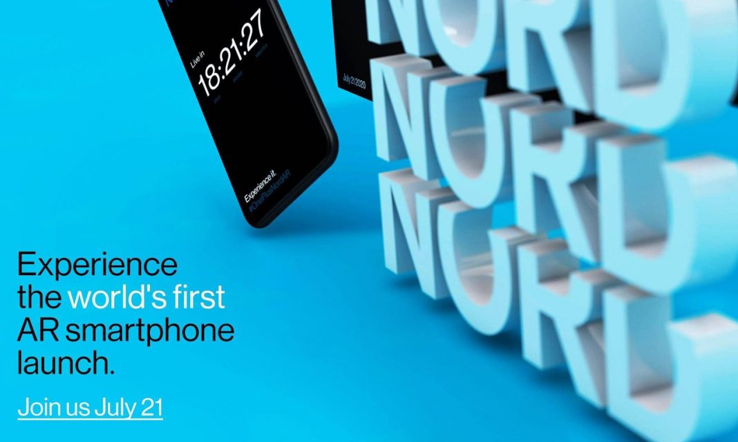 OnePlus Nord Launch AR App 21 July