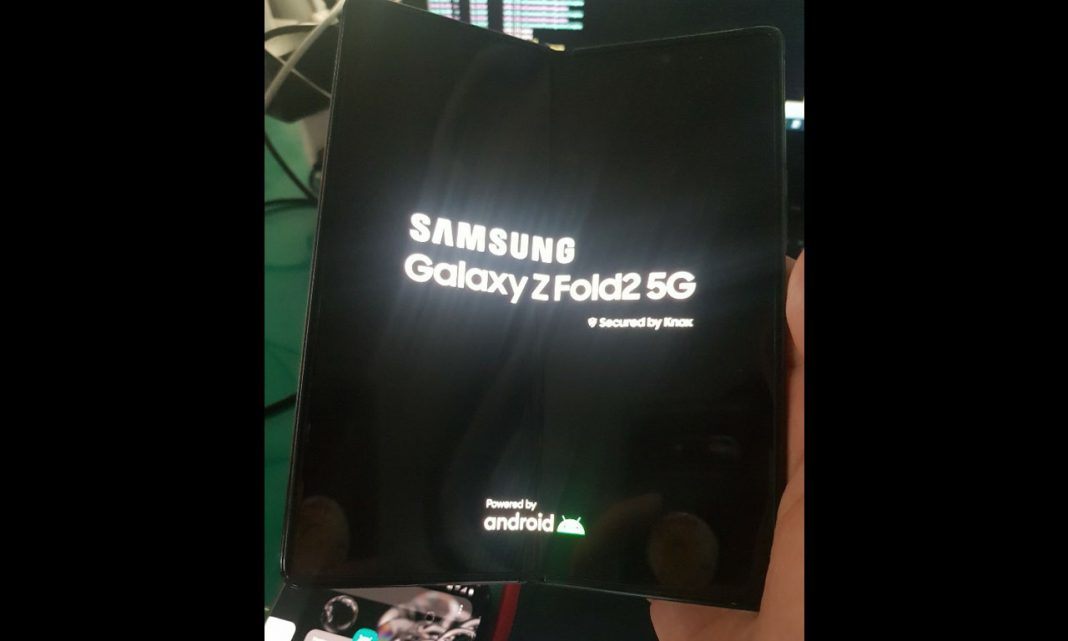 Real life photo Samsung Galaxy Z Fold 2