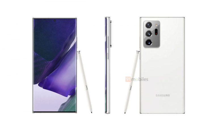 Samsung Galaxy Note 20 Ultra mystic white