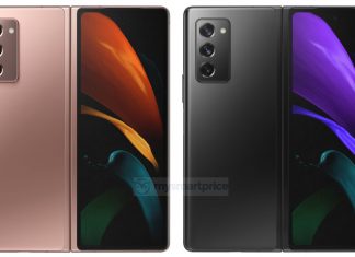 Samsung Galaxy Z Fold 2 Renders