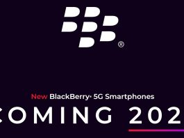 BlackBerry 5G smartphone 2021