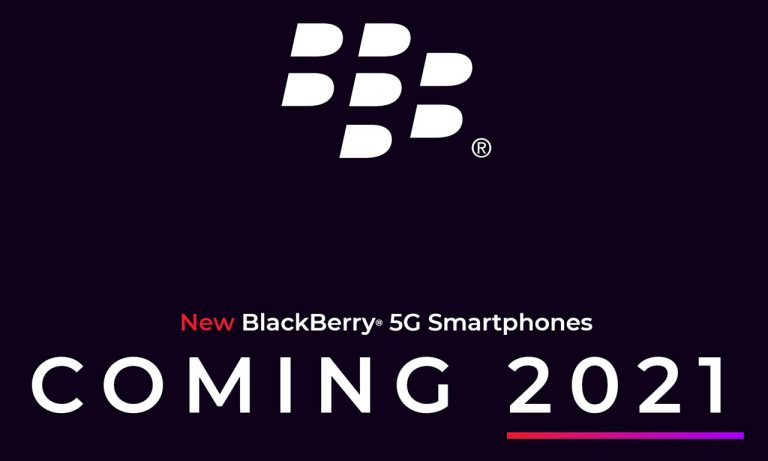 BlackBerry 5G smartphone 2021