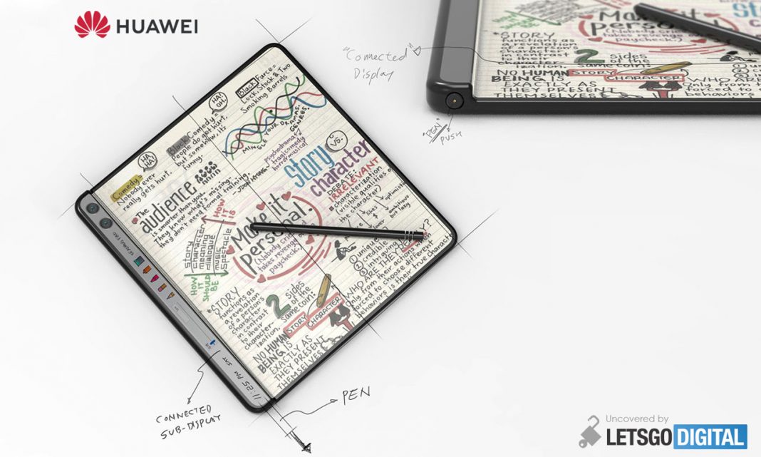 Huawei Mate X2 patent