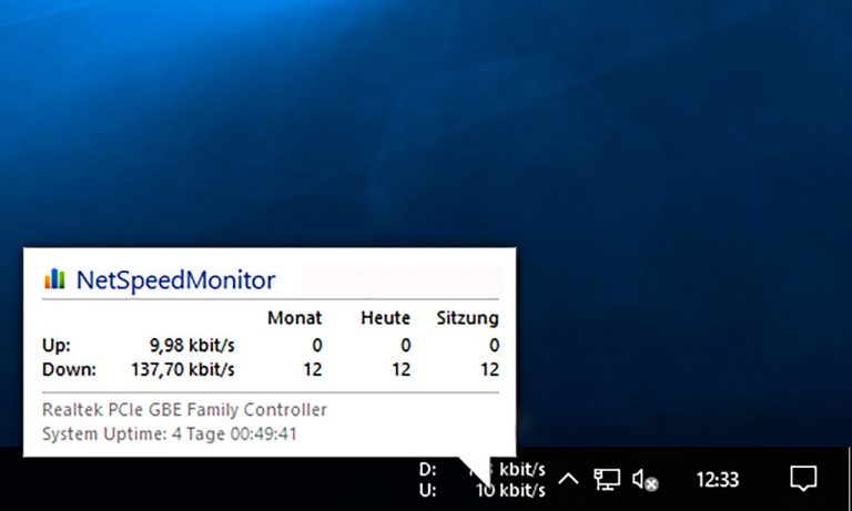 NetSpeedMonitor windows 10