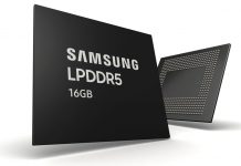 Samsung EUV 16GB LPDDR5 DRAM