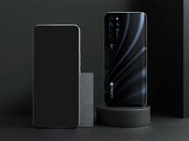 ZTE Axon 20 5G render