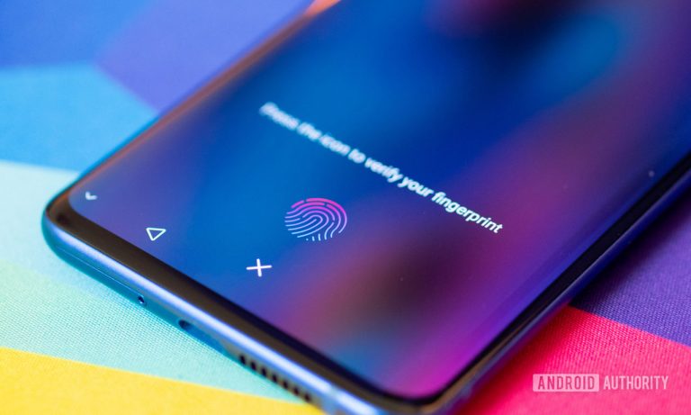 huawei all-screen fingerprint scanner smartphone with in-display camera
