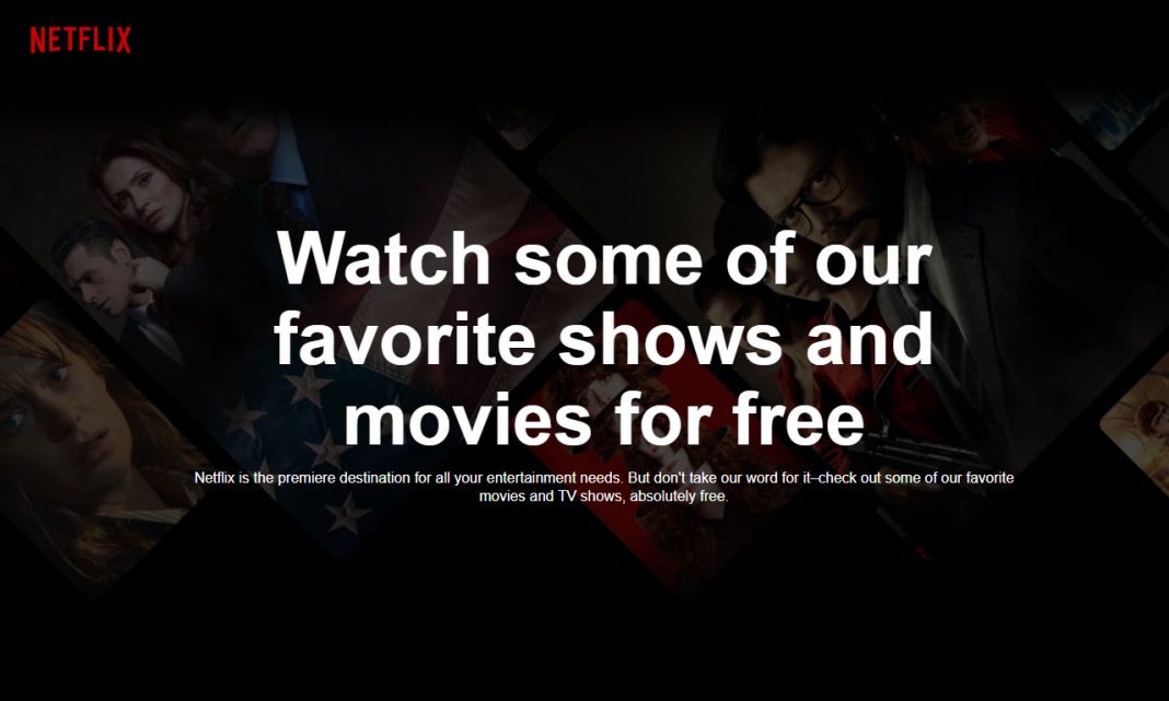 netflix free movies series