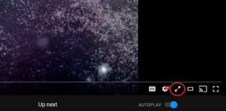 youtube fullscreen windowed mode