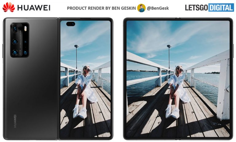 Not Huawei Mate X2 patent