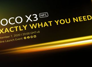 Poco X3 NFC 7 September