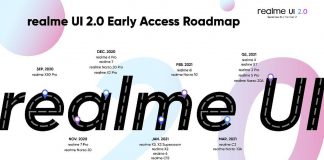 Realme UI 2.0 roadmap