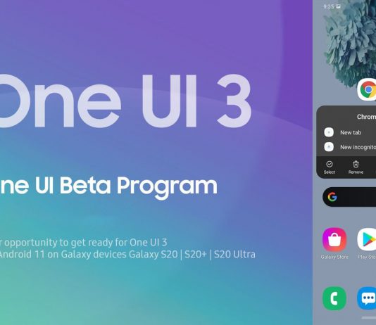 amsung One UI 3.0 Android 11 Beta