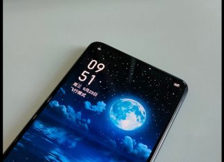 realme under-display camera