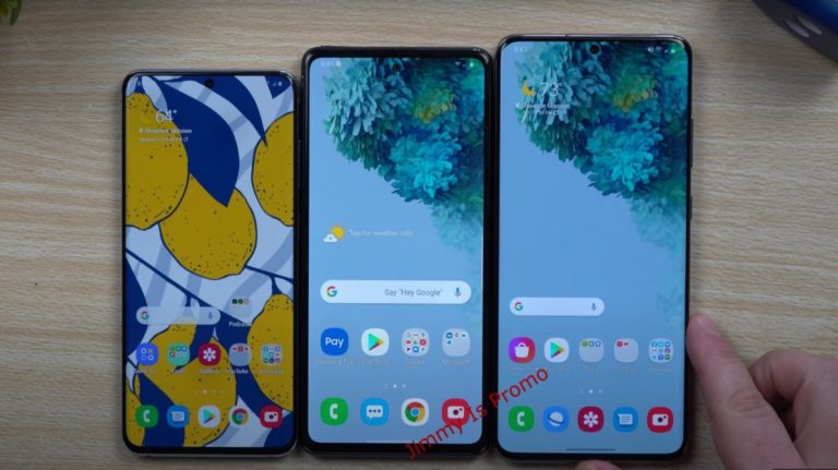 samsung galaxy s20 fe hands-on video