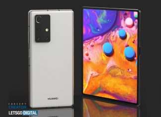 Huawei Mate X2 rumors based concept
