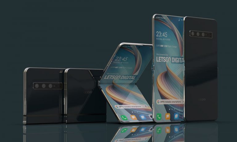 Oppo foldable smartphone patent