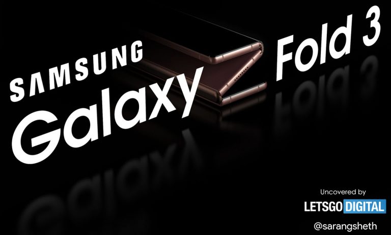 Samsung Galaxy Z Fold 3 patent