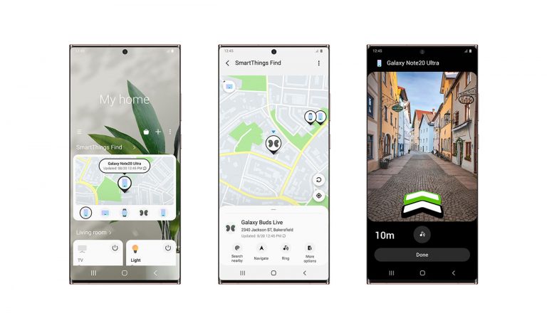 SmartThings Find Samsung Galaxy Devices