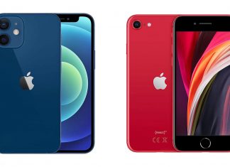 iphone 12 mini vs iphone se 2020
