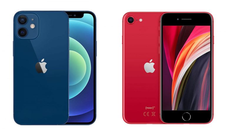 iphone 12 mini vs iphone se 2020