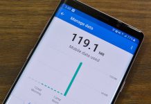 mobile data usage android