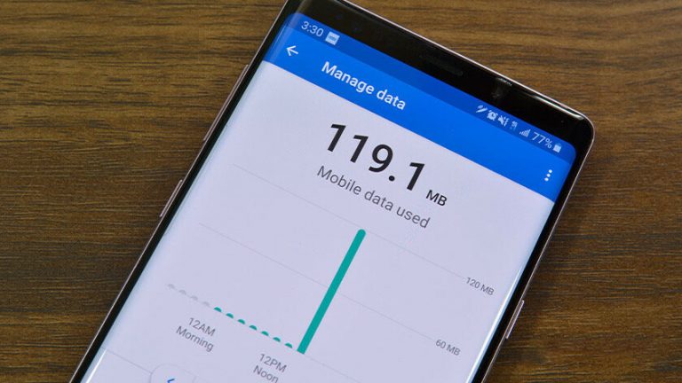 mobile data usage android