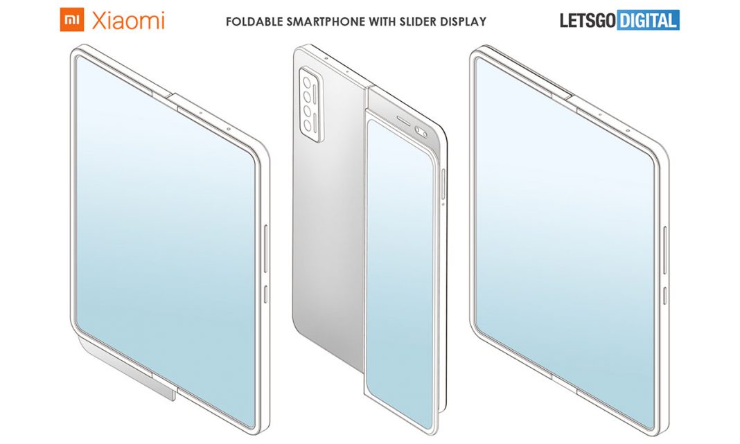 xiaomi foldable smartphone slide cover display