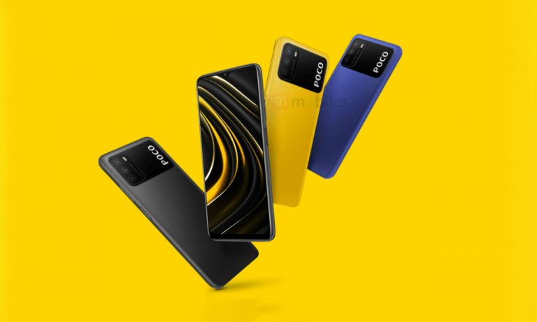 Poco M3 copycat OnePlus 8T Cyberpunk 2077 Edition