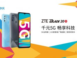 ZTE Blade 20 5G launch