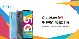 ZTE Blade 20 5G launch