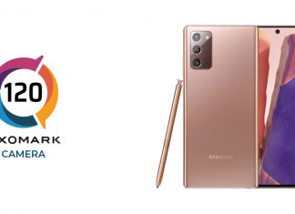 samsung galaxy note 20 exynos 120 dxomark