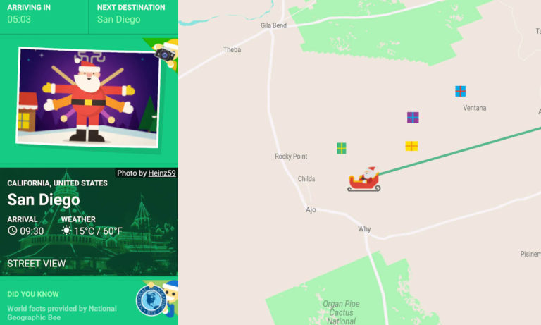 Google Santa Tracker