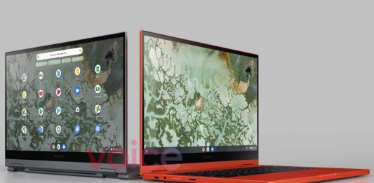Samsung Galaxy Chromebook 2 pres render