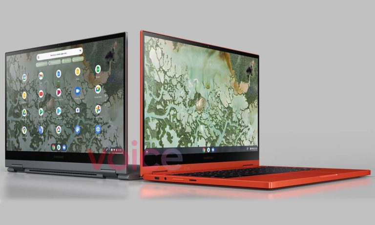 Samsung Galaxy Chromebook 2 pres render