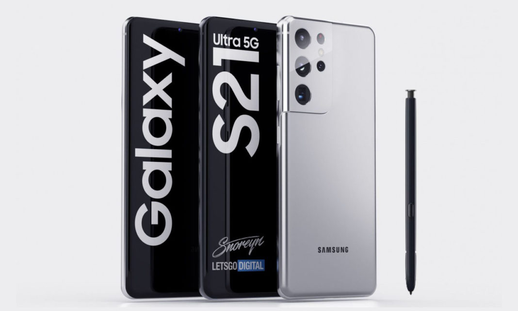 Samsung Galaxy S21 Ultra With Stylus Galaxy Note End