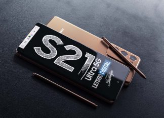 Samsung Galaxy S21 Ultra with S Pen Renders