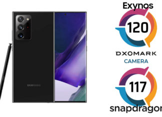 samsung galaxy note 20 ultra 5g snapdragon dxomark