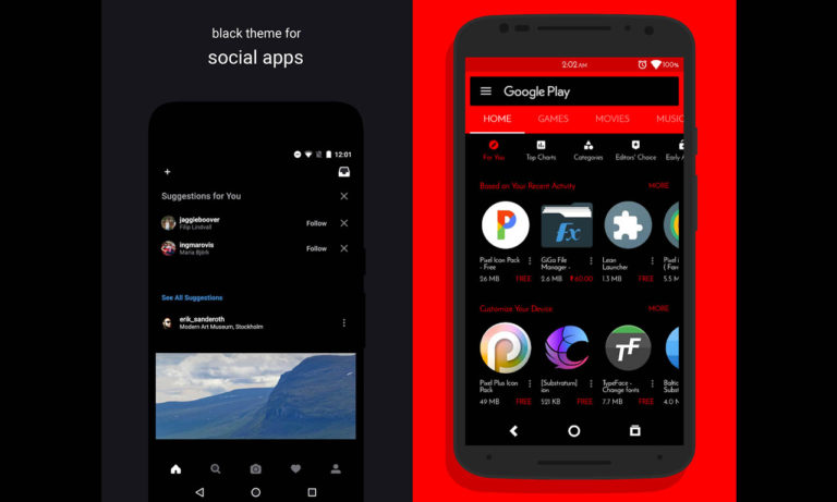 Android 12 full system and apps color