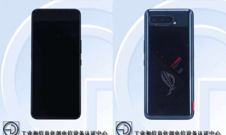 Asus ROG Phone 5 dot matrix aura lighting back