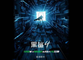 Black Shark 4 first teaser battery charge more