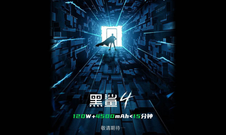Black Shark 4 first teaser battery charge more