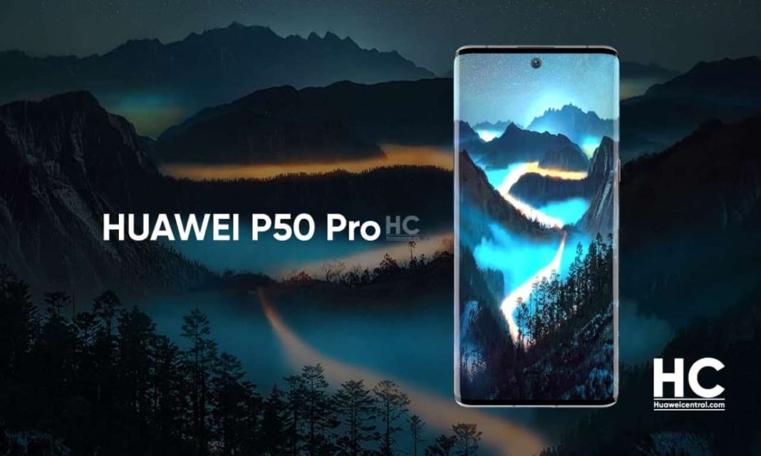 Huawei P50 Pro first renders